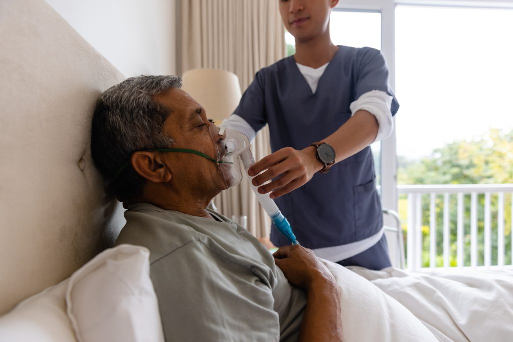 Ventilated carer at home
