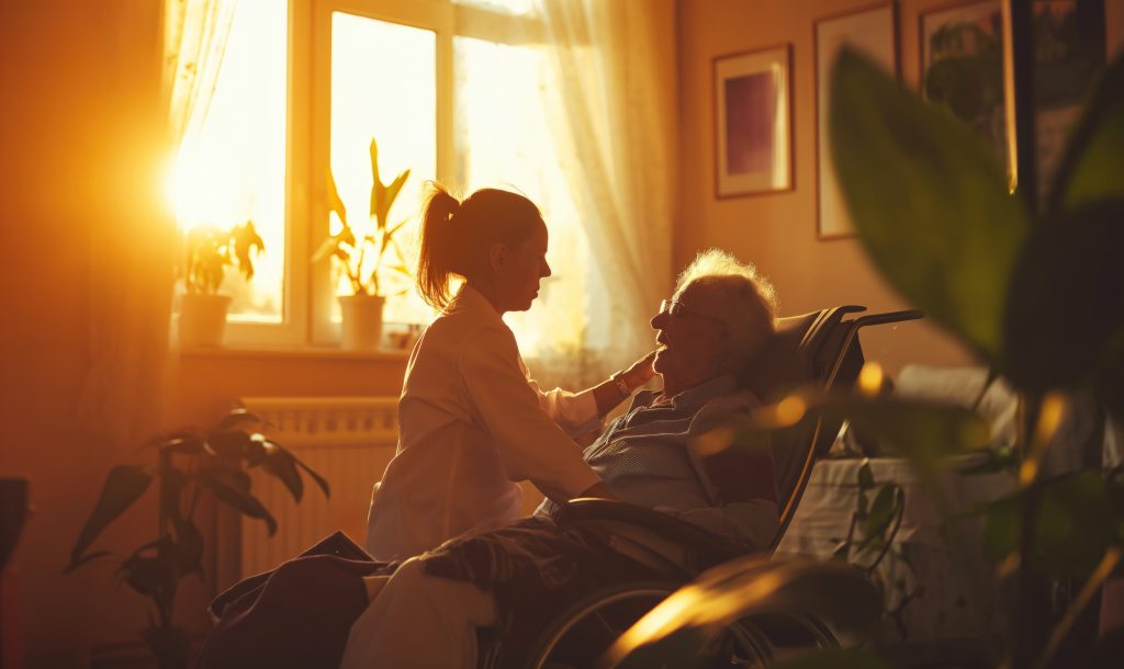 Carer for night at home